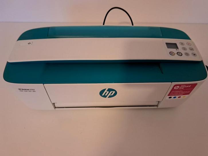 HP DeskJet 3762 - Goed werkende printer, Computers en Software, Printers, Gebruikt, All-in-one, Inkjetprinter, Kleur printen, Kopieren