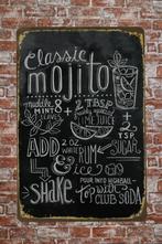 Cocktail decoratie - Woonaccessoires - Wandbord, Kouwehoek 1b, Cave & Garden, Nieuw, Ophalen of Verzenden