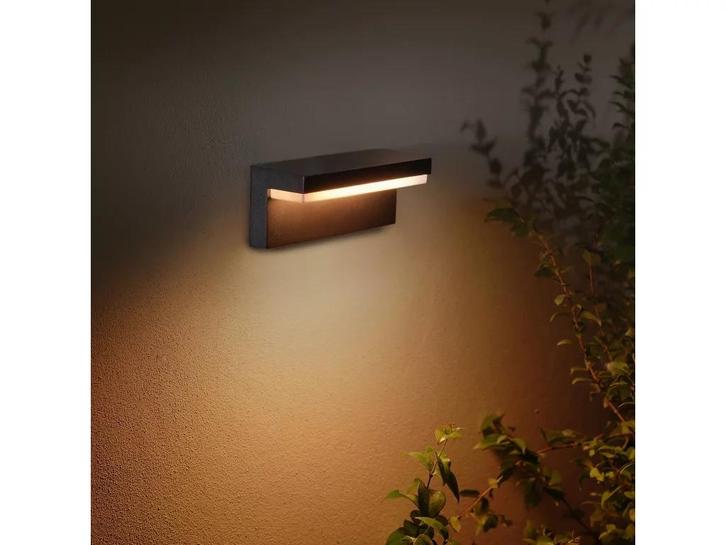 Philips Hue Nyro Outdoor Wall Light 2 PCS, Tuin en Terras, Buitenverlichting, Nieuw, Wandlamp, Aluminium, Minder dan 50 watt, Netvoeding