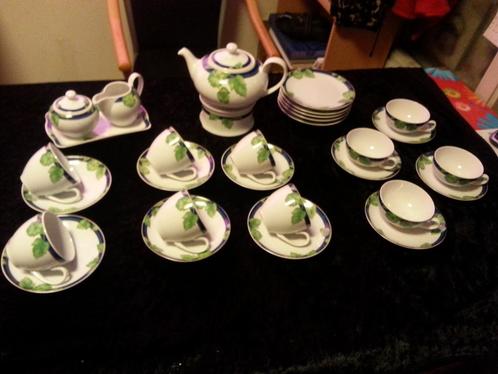 Mooi compleet D E servies, Antiek en Kunst, Antiek | Servies compleet, Ophalen of Verzenden