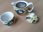 Tweedelig Chinees theeservies met traditioneel drakenpatroon, Huis en Inrichting, Keuken | Servies, Ophalen, Overige typen, Zo goed als nieuw