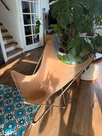 Mariposa chair leather, Bruin, Design, Leer, Ophalen of Verzenden