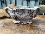 Aardewerk jardiniere plantenpot bloempot, Ophalen of Verzenden