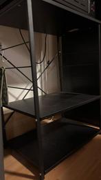 vidaXL Magnetronkast - Zwart Hout - 60cm, Ophalen of Verzenden, Nieuw