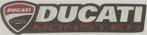 Ducati Corse Monster metallic sticker, Ophalen of Verzenden
