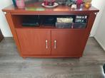 TV kast kersenhout, Ophalen, Gebruikt, 25 tot 50 cm, Kersenhout