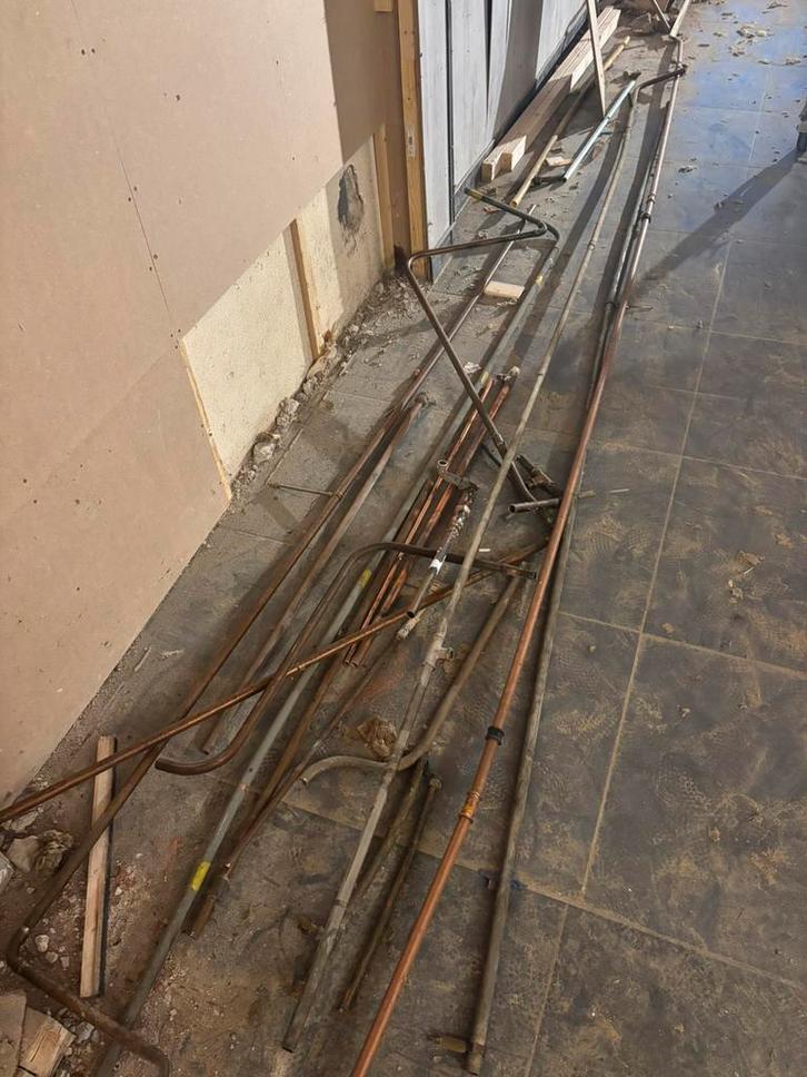 Koperen leidingen, Doe-het-zelf en Verbouw, Metalen, Zo goed als nieuw, Koper of Messing, Ophalen