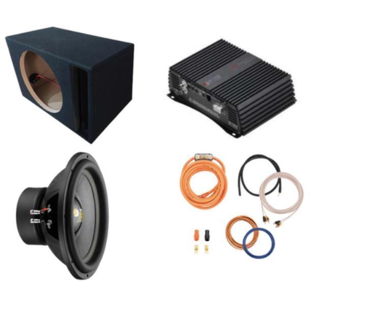 Subwooferset Bassface pack 3 1500 watt RMS, Auto diversen, Autospeakers, Ophalen of Verzenden