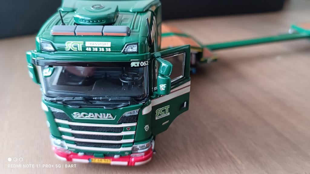SCANIA NEXT GEN SCT DENEMARKEN ZWAARTRANSPORT IMC, Hobby en Vrije tijd, Modelauto's | 1:50, Ophalen of Verzenden, Nieuw, Bus of Vrachtwagen
