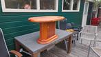 Teakhouten salontafel, Huis en Inrichting, Tafels | Statafels, Ophalen, Zo goed als nieuw