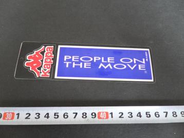 sticker KAPPA People on the move  beschikbaar voor biedingen