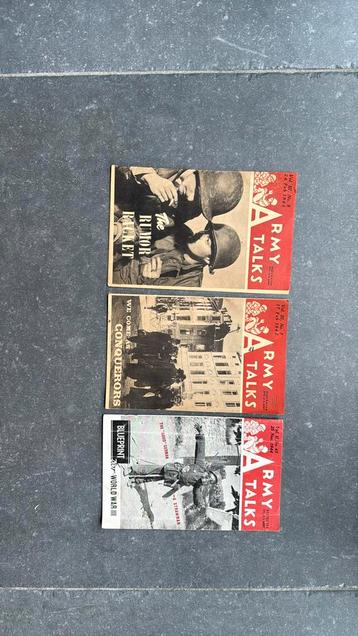 Ww2 army talks magazines beschikbaar voor biedingen
