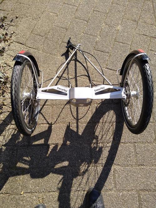 Tworby driewielfiets ombouwset zo goed als nieuw €550,-, Fietsen en Brommers, Fietsen | Driewielfietsen, Zo goed als nieuw, Ophalen