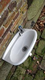 Wastafel met kraan - Gebruikt - Fontijntje, Doe-het-zelf en Verbouw, Sanitair, Ophalen