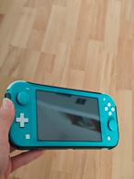 Nintendo Switch Lite Blauw + 5 Games + Case, Avontuur en Actie, 1 speler, Ophalen of Verzenden, Zo goed als nieuw