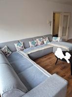 U bank grijs, Huis en Inrichting, Banken | Complete zithoeken, Ophalen