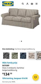 Ektorp hoes nieuw, Ophalen, Zo goed als nieuw, Eenpersoons