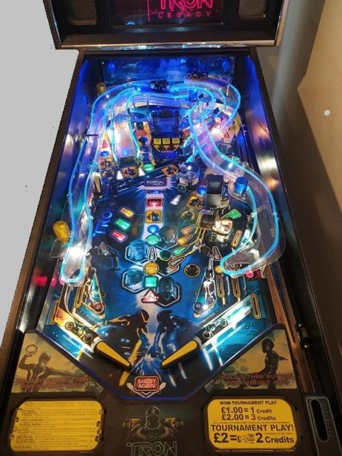 Flipperkast Tron Pro, Verzamelen, Automaten | Flipperkasten, Gebruikt, Dot-matrix, Flipperkast, Stern, Ophalen of Verzenden