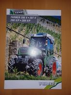 Folder Fendt Farmer 206 V, 207 V, 208 V/P en 209 V/P, Ophalen of Verzenden, Gelezen, Tractor en Landbouw