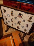 Haardscherm met Makkum tegels aangeboden, Ophalen