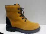 Hartjes okergele veterboots maat 38, Geel, Lage of Enkellaarzen, Nieuw, Ophalen of Verzenden