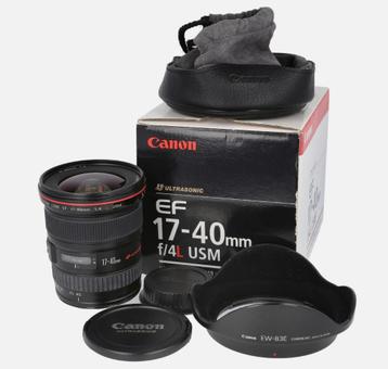 Canon EF 17-40mm F/4L USM Lens beschikbaar voor biedingen