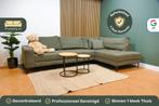 Hoekbank Groen Goossens Coco [Refurbished], Huis en Inrichting, Banken | Bankstellen, 250 tot 300 cm, -, -, Hoekbank