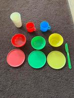 Speelkeuken servies set Ikea bordjes,bakjes kopje rood groen, Huis en Inrichting, Overige materialen, Gebruikt, Ophalen of Verzenden