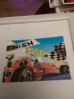 AFBEELDING VAN EEN STRIPBOEK FICTIEVE AUTOCOUREUR MICHEL, Verzamelen, Ophalen of Verzenden