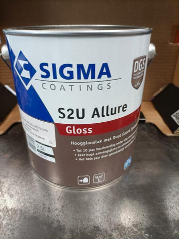 Sigma S2U Allure Gloss - 2,5ltr - Grachtengroen  beschikbaar voor biedingen