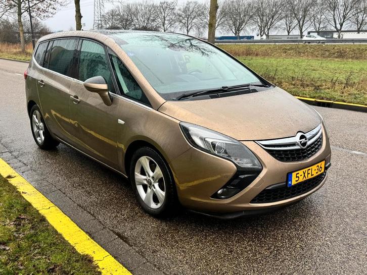 Opel Zafira 1.4T  7_persoons.103KW 2014 Beige, Auto's, Opel, Particulier, Zafira, Benzine, B, MPV, Handgeschakeld, Origineel Nederlands