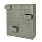 Industriële Ladekast Metalen Kast IJzeren Refurbished Retro, Refurbished, Retro, Landelijk, Vintage, Industrieel, Info@dehanzeherten.nl
