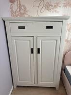 Mooie witte houten kast van karwei, Ophalen, Gebruikt, 100 tot 150 cm, 50 tot 100 cm