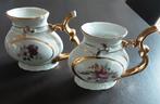 Tuitbeker van porselein, met bloemetjes decoratie, Ophalen of Verzenden