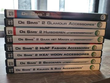 Sims 2   + 7 uitbreidingen  beschikbaar voor biedingen