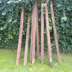 Bankirai palen met punt 1.80 4.5 x7., Ophalen, Minder dan 180 cm, Palen