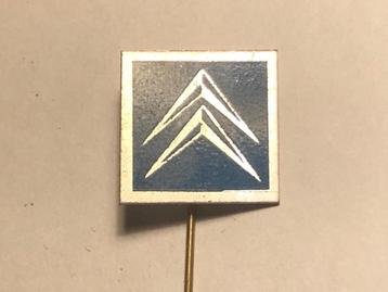 Metalen CITROEN AUTOMERK Speld (Blauw/Aluminiumkleur). beschikbaar voor biedingen