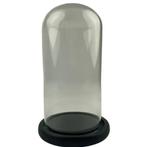 Glazen stolp op zwarte ronde voet - verschillende formaten, -, -, Nieuw, Ophalen of Verzenden
