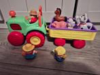Tractor Little people Farm met licht en geluid, Ophalen of Verzenden, Zo goed als nieuw, Auto of Voertuig, Met licht