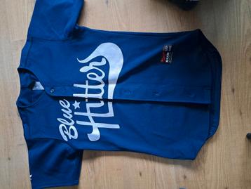 Blue hitters wedstrijd shirt xs beschikbaar voor biedingen