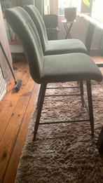 Hoge eethoek met 4 stoelen, Huis en Inrichting, Complete eetkamers, Ophalen of Verzenden, Zo goed als nieuw, 4 tot 6 stoelen