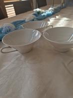 3 Hutschenreuther Hohenberg Soepkommen - Nieuwstaat!, Huis en Inrichting, Keuken | Servies, Ophalen, Nieuw, Kom(men), Effen