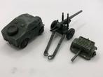 Dinky Toys 688 Field Artillery Tractor set groen -SLECHT-M21, Gebruikt, Auto, Dinky Toys, Ophalen of Verzenden