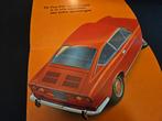 Brochure Fiat 850 Sport Coupé 1971, Ophalen of Verzenden, Zo goed als nieuw, Overige merken