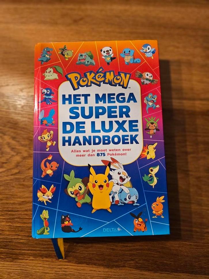 Pokémon Het mega super de luxe handboek, Boeken, Kinderboeken | Jeugd | onder 10 jaar, Zo goed als nieuw, Fictie algemeen, Ophalen