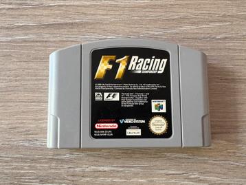 F-1 Racing Championship voor de Nintendo 64 beschikbaar voor biedingen