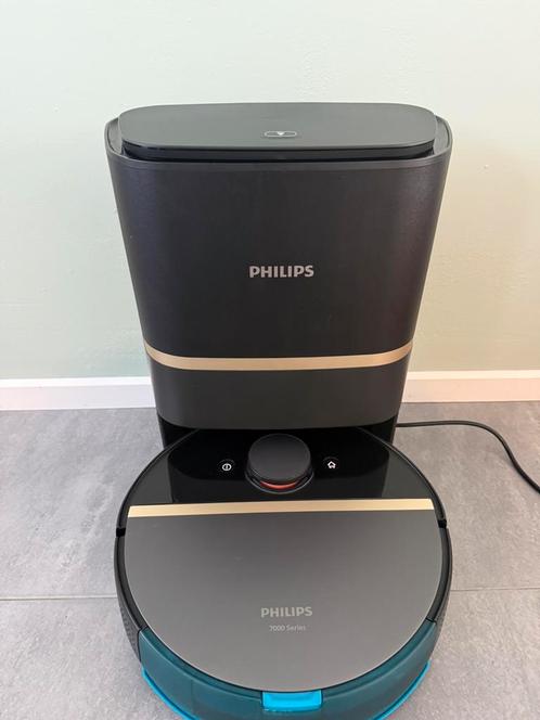 Robotstofzuiger Philips HomeRun 7000 Series Aqua, Witgoed en Apparatuur, Stofzuigers, Gebruikt, Robotstofzuiger, Minder dan 1200 watt