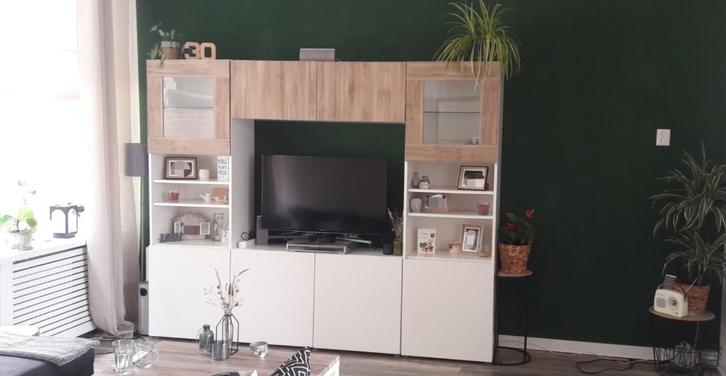 Tv meubel/ tv kast (per half november op te halen), Huis en Inrichting, Kasten | Televisiemeubels, Gebruikt, 150 tot 200 cm, 200 cm of meer