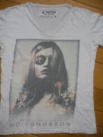 NO TOMORROW t- shirt wit maat M, Wit, No Tomorrow, Ophalen of Verzenden, Zo goed als nieuw