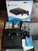 PlayStation 4 Complete set, 2 controllers en 3 topspellen, Spelcomputers en Games, Spelcomputers | Sony PlayStation 4, Met 2 controllers